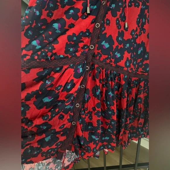 SOLD. Free People Mini Dress/Tunic Top - Picture 6 of 8